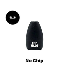 Load image into Gallery viewer, TKF Tungsten No Chip Flipping Weights - Teamknowfish Tackle