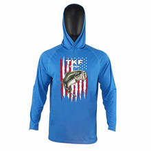 Load image into Gallery viewer, MEN’S SEAMOUNT WICKED DRY & COOL FISHING HOODIE UPF 50 - Teamknowfish Tackle