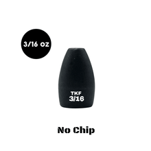 Load image into Gallery viewer, TKF Tungsten No Chip Flipping Weights - Teamknowfish Tackle