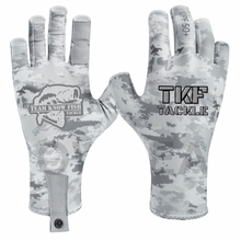 Load image into Gallery viewer, UPF50 Performance Fishing Gloves - Teamknowfish Tackle