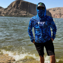 Load image into Gallery viewer, Airo-Mesh UPF 50 Moisture Wicking Airomesh Performance Fishing Hoodie - Teamknowfish Tackle