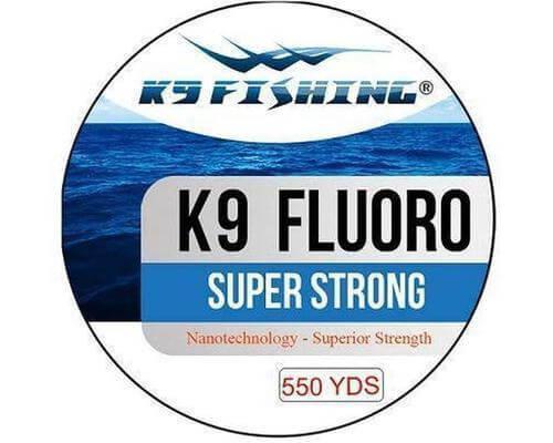 K9 Fluoro Clear 550 Yard Spool - Teamknowfish Tackle