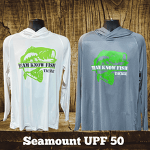 Load image into Gallery viewer, MEN’S SEAMOUNT WICKED DRY & COOL FISHING HOODIE UPF 50 - Teamknowfish Tackle