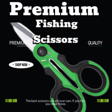 Load image into Gallery viewer, Premium Heavy Duty Fishing Scissors
