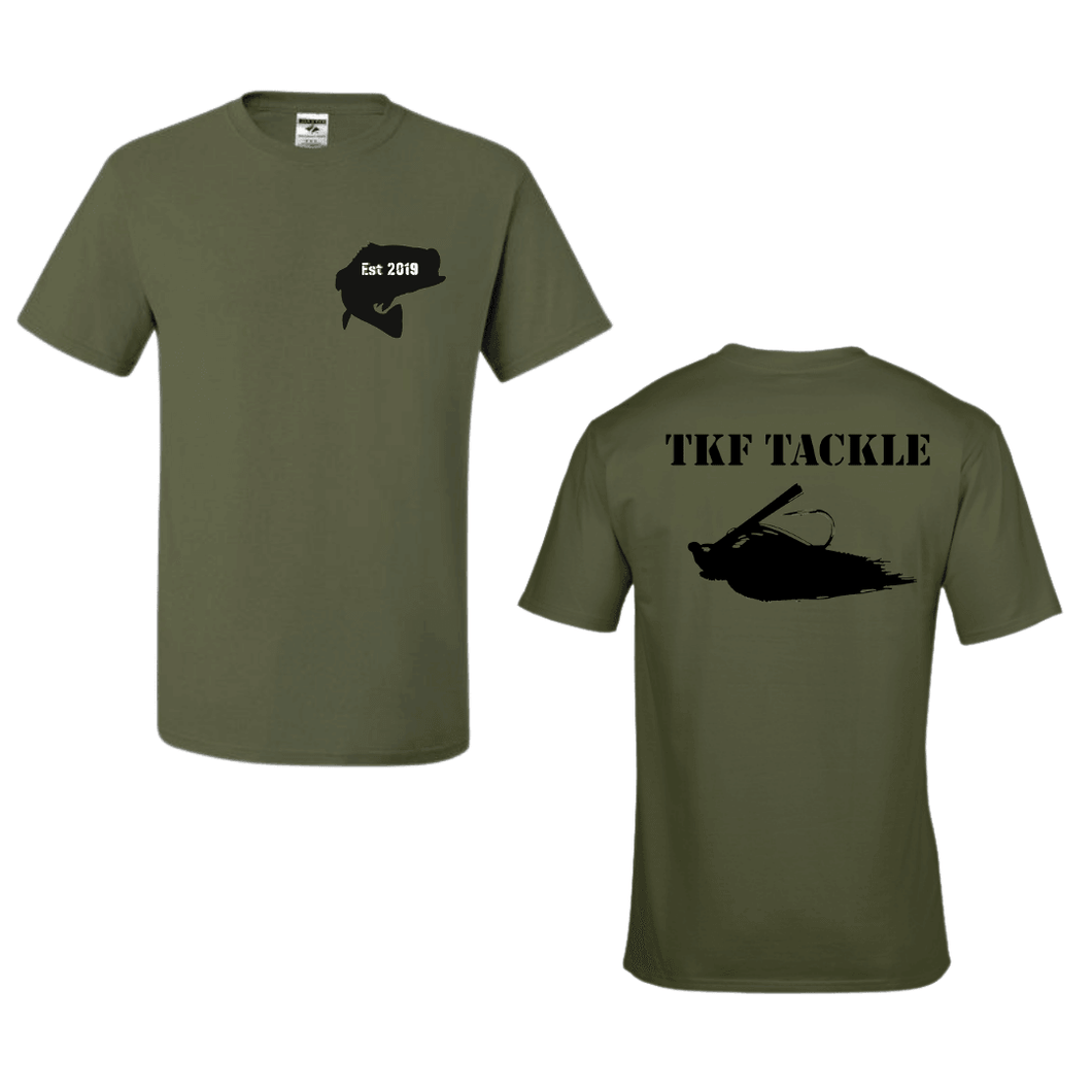 Military Green Jig Logo - Teamknowfish Tackle