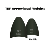 Load image into Gallery viewer, TKF Tungsten Arrowhead - Teamknowfish Tackle
