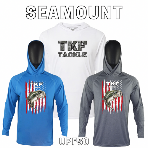 MEN’S SEAMOUNT WICKED DRY & COOL FISHING HOODIE UPF 50 - Teamknowfish Tackle