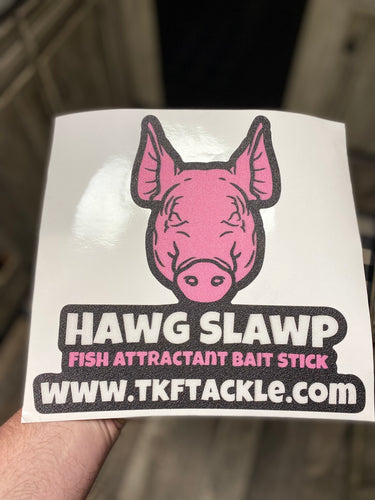 12inch Hawg Slawp Carpet Decal - Teamknowfish Tackle