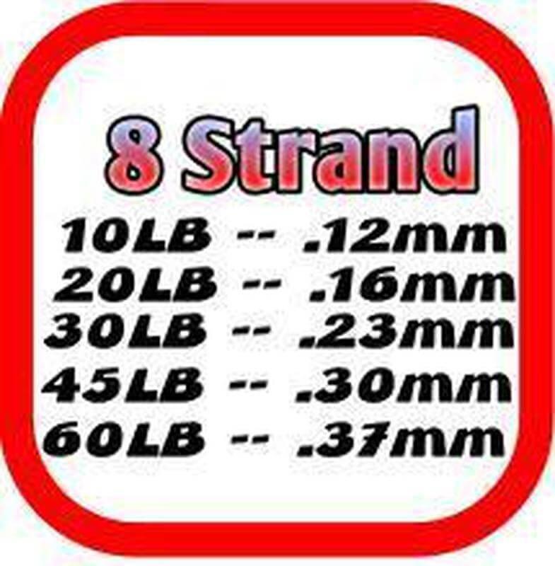 K9 8 Strand Super Braid 150 Yards