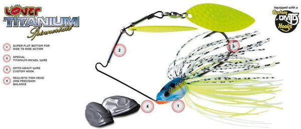 Lover Titanium Spinnerbait – Teamknowfish Tackle