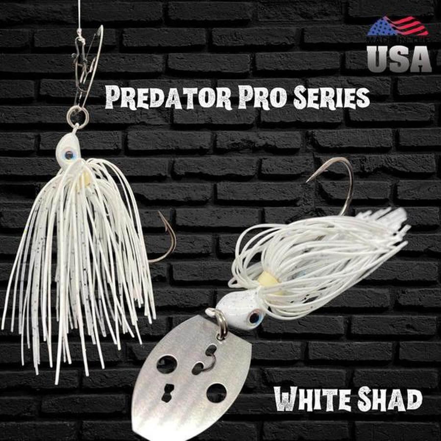 Predator Pro Series White Shad / 3/8 oz