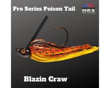 Load image into Gallery viewer, Pro Series Poison Tail Swim Jig - Teamknowfish Tackle
