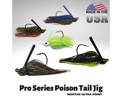 Pro Series Poison Tail Swim Jig - Teamknowfish Tackle