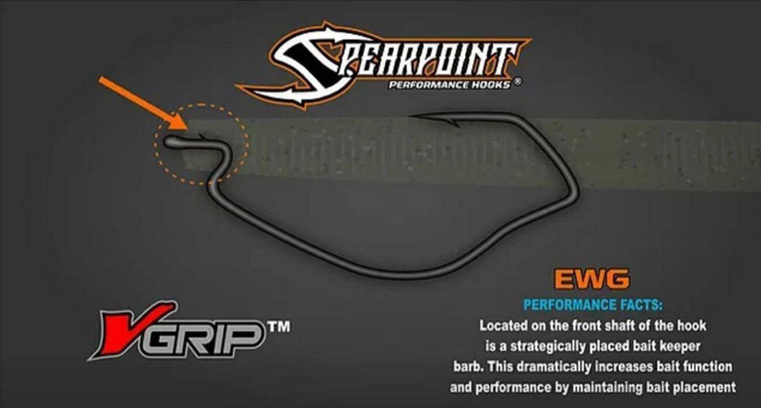 Spearpoint fury flipping hooks 3/0, 4/0, 5/0 | Defense Baits